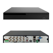 DVR 8 CANALI CON ALLARME 5 MPX IBRIDO AHD TVI CVI  P2P GESTIONE DA REMOTO