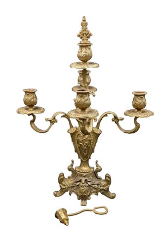 Antico candelabro italiano - , in