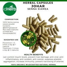 Capsule Senna Siamea Johar Erbe Naturali Biologiche 100% Erbe