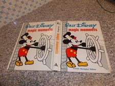 CARTONATO MAGIC MOMENTS MONDADORI 1°EDIZIONE 1973 MB/OTTIMO DISNEY TOPOLINO