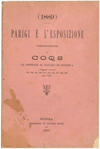 Parigi esposizione - parigi, e