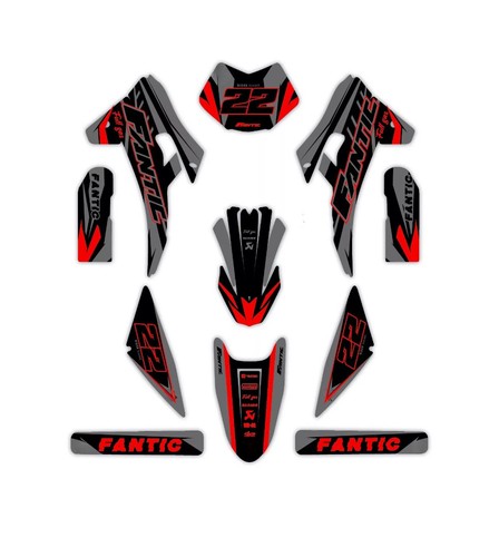 Kit grafiche per fantic - fantic, 125