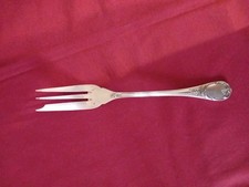 1 Forchetta Da Servire Per Verdure O Carne In Metallo Argentato Christofle Marly