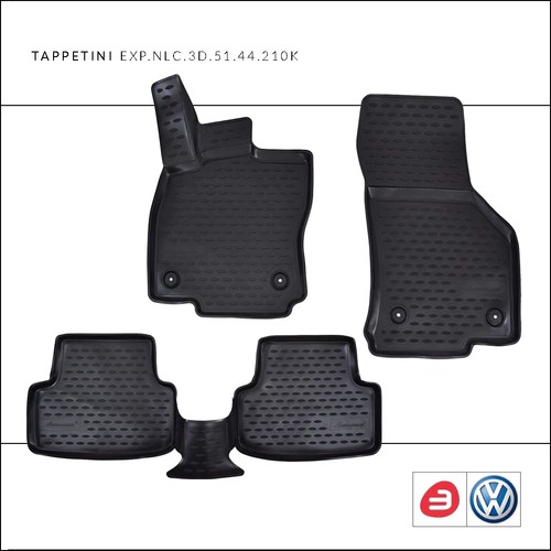 Set tappetini gomma per - gomma,