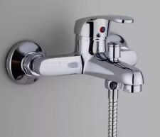 MISCELATORE RUBINETTO PER VASCA DA BAGNO WAL-GOD METALLO CROMATO INNESCO DOCCIA