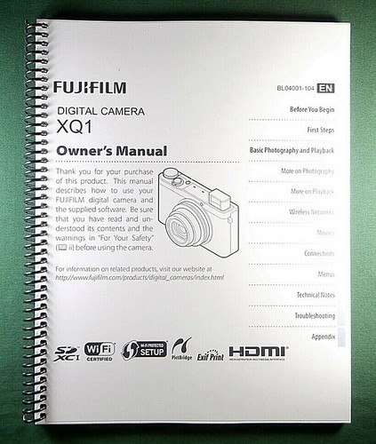 Fujifilm xq1 manuale - fujifilm,