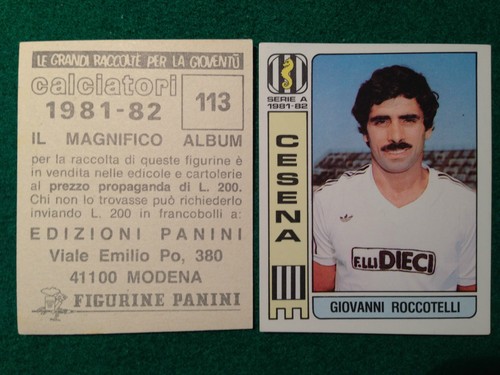 Calciatori 1981 1982 - 1981-82, n