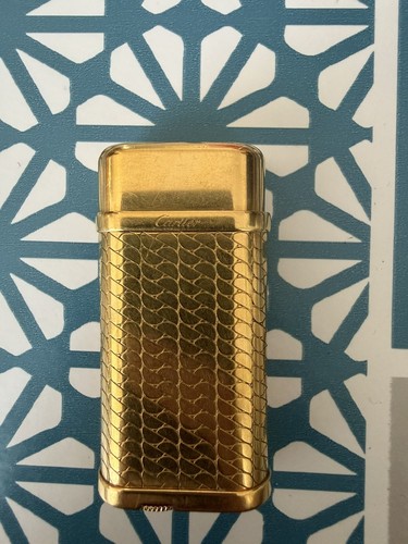 Accendino cartier oro - accendino,