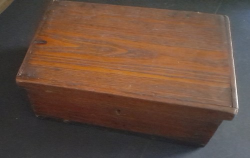Antico bauletto cofanetto - bauletto,