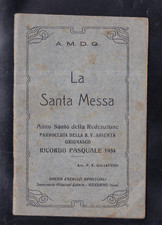 Libretto La Santa Messa Anno