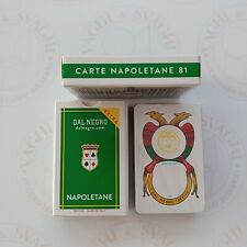 CARTE DA GIOCO DAL NEGRO NAPOLETANE N. 81 EXTRA  ASTUCCIO VERDE (DN014004)