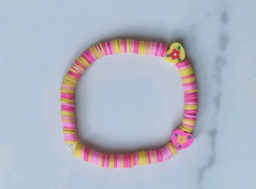 Braccialetto clay beads - clay,