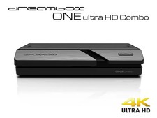 Dreambox One Combo Ultra HD BT 1x sintonizzatore DVB-S2X / 1xDVB-C/T2 4K 2160p E2 Linux