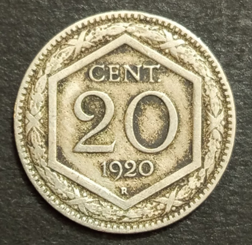 Centesimi lire esagono - centesimi,