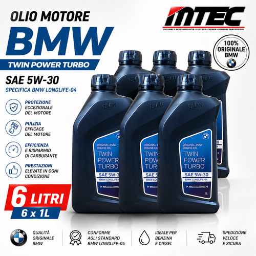 Litri olio motore 5w30 - litri,