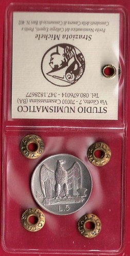 Lire 1926 aquilino periziato - 5,