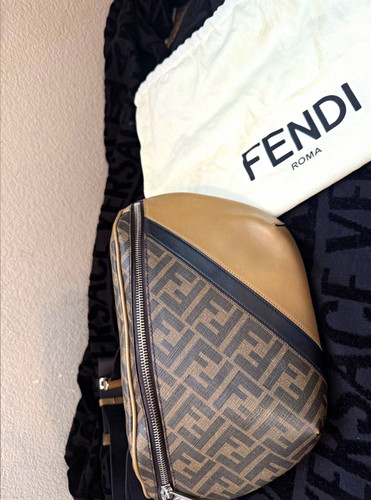Borsa cintura logo fendi - borsa,