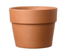 VASO CACHEPOT PERFETTO DEROMA IN TERRACOTTA varie misure e finiture