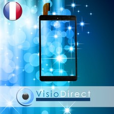 Vitre Ecran tactile NOIR pour