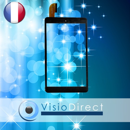 Vitre ecran tactile noir - vitre, pour