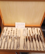 LA SAN MARCO SERVIZIO POSATE X 12 DOLCE ARG.800 26 pezzi INUSATO!