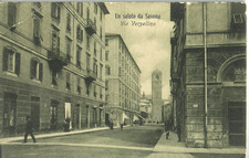 SAVONA - Un saluto da ..- Via Verzellino - animata     -aav818