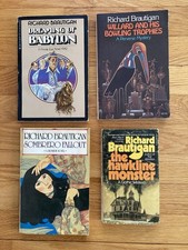 Richard Brautigan 4 book lot