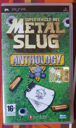 Metal slug anthology sony - sony, psp