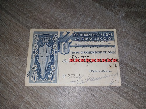 Tessera federazione - tessera,