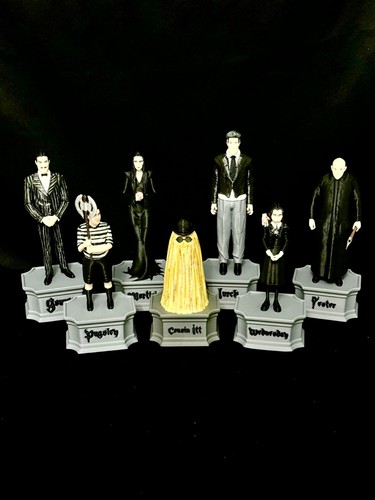 Famiglia addams set completo - famiglia,
