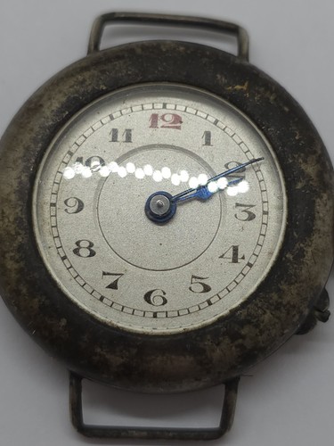 Orologio vintage trench rosso - orologio,