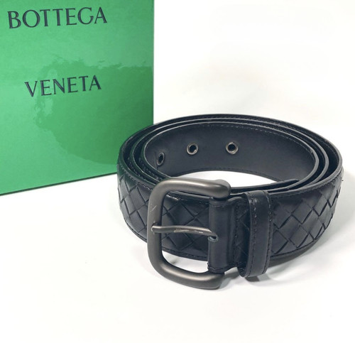 Cintura pelle intrecciata - cintura,