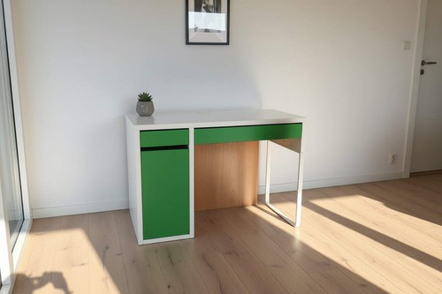 Scrivania ikea cassetti verdi - ikea,