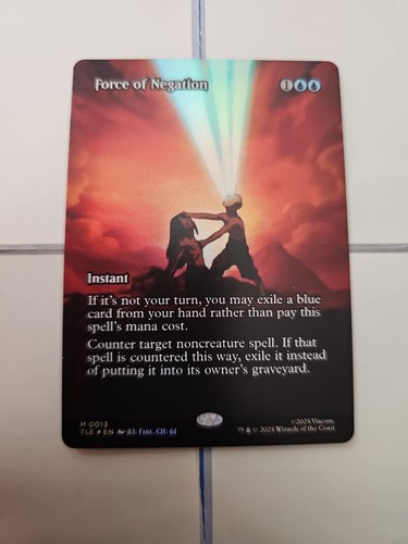 Force negation - negation, (borderless)
