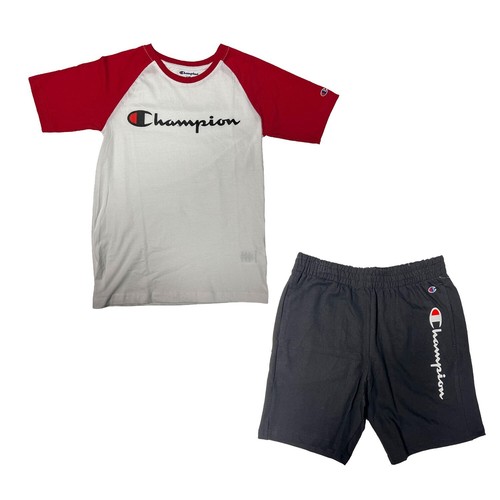 Champion set shirt corto - t-shirt, e