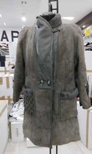 Montone shearling donna woman - shearling,