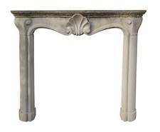 Vecchia cornice camino in