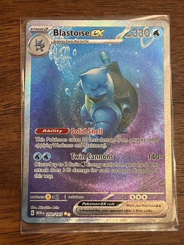 Blastoise 200 165 - blastoise, 200/165