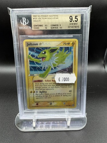Jolteon gold star - gold, [ex