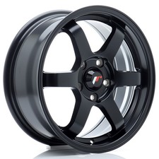Un cerchio Cerchi JR Wheels JR3 16x7 ET25 4x108 Nero opaco