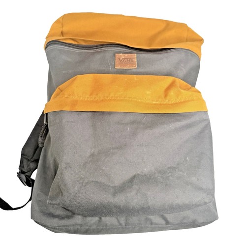 Zaino vans arancione grigio - zaino,