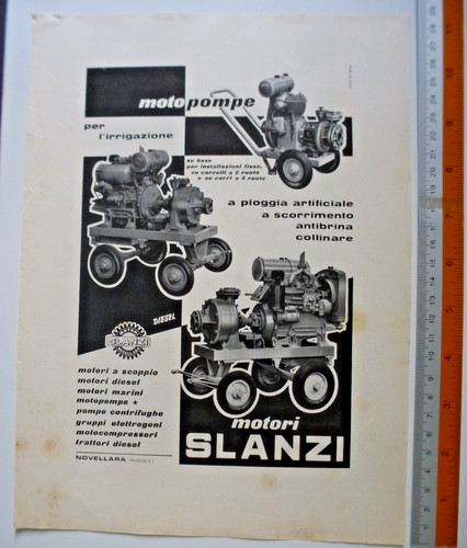 Pubblicità motori slanzi - pubblicità,
