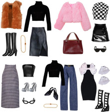 17 Pezzi Vestiti E Accessori