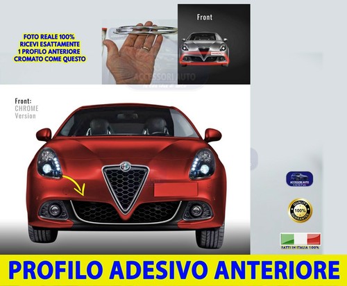 Profilo cromato adesivo - cromato,