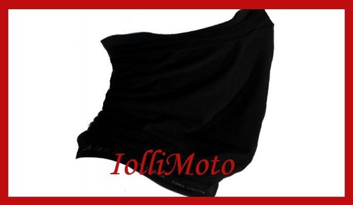 Scalda collo nero 100 cotone - scalda-collo,