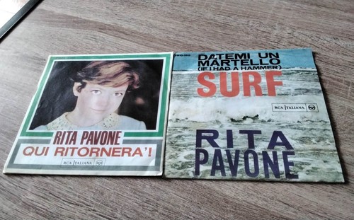Vinile giri rita pavone - 45,