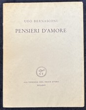 Bernasconi Ugo PENSIERI