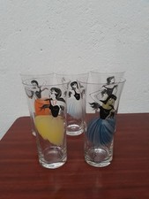 5 Ancien VERRE CRISTAL