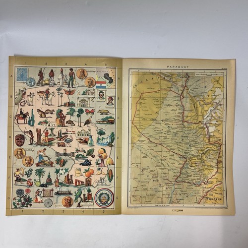 Stampa geografica paraguay - geografica,