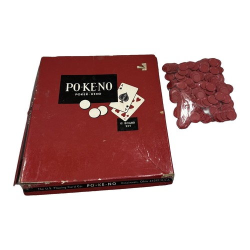 Vintage poker keno - po-ke-no,